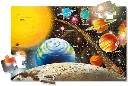 Melissa & Doug Solar System Floor Puzzle (48 pcs, 2 x 3 feet)