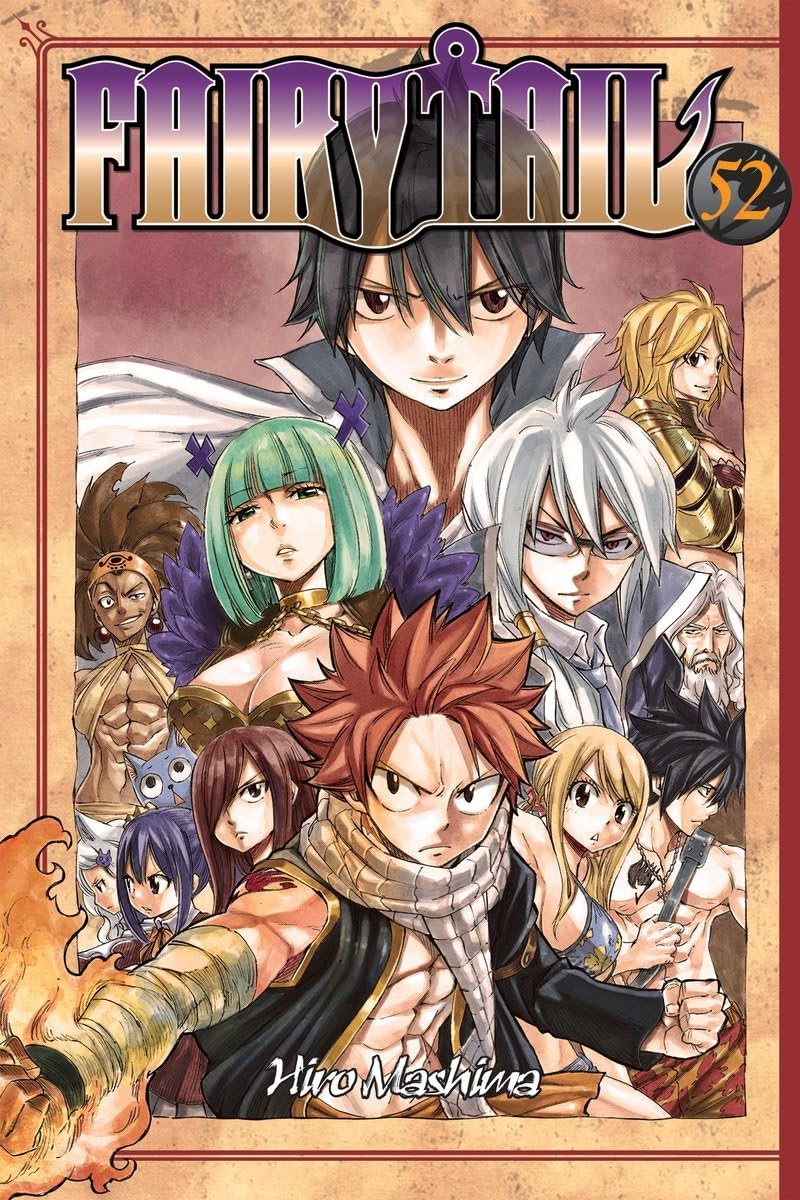 Cover image of the Manga Fairy Tail 52