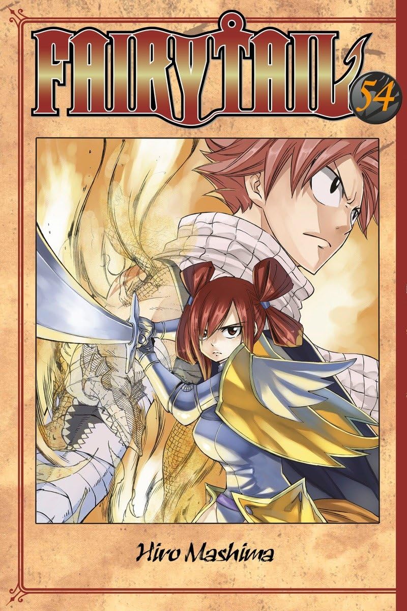 Cover image of the Manga Fairy Tail 54