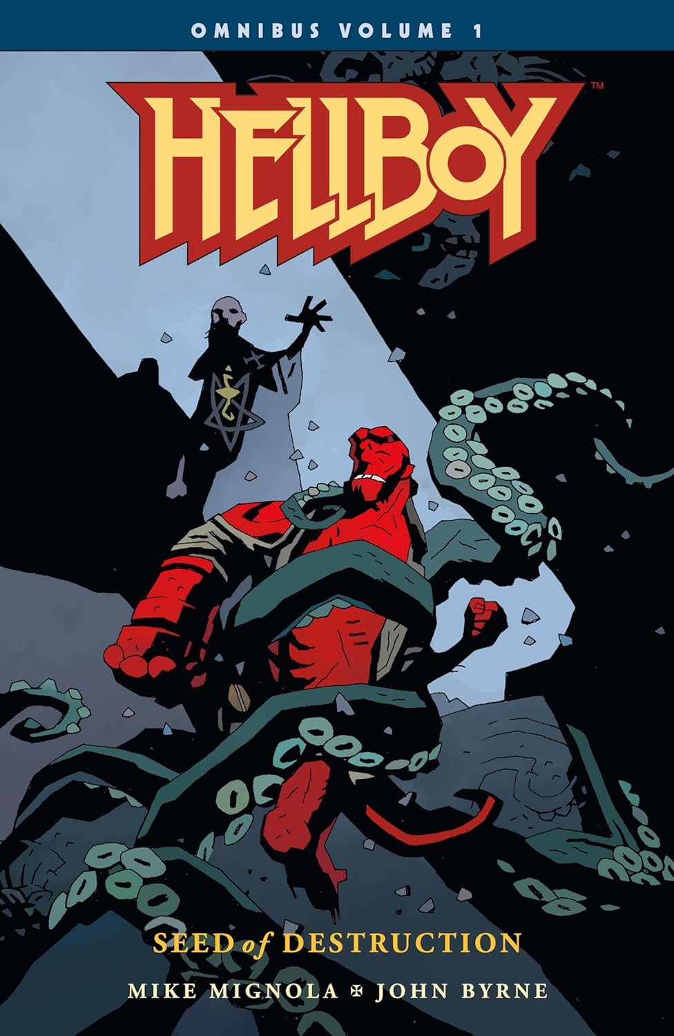 Cover image of Hellboy Omnibus Volume 1: Seed Of Destru