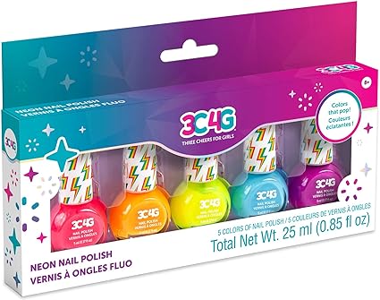 Neon Nail Polish Set 5 Pack