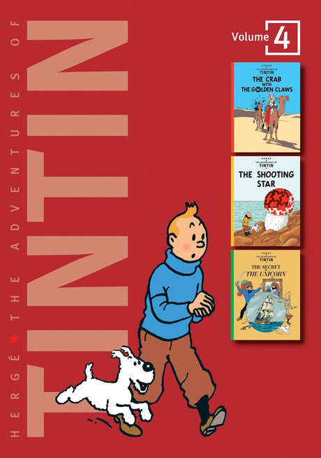 Cover image of The Adventures of Tintin Volume 4 (Hard Cover)