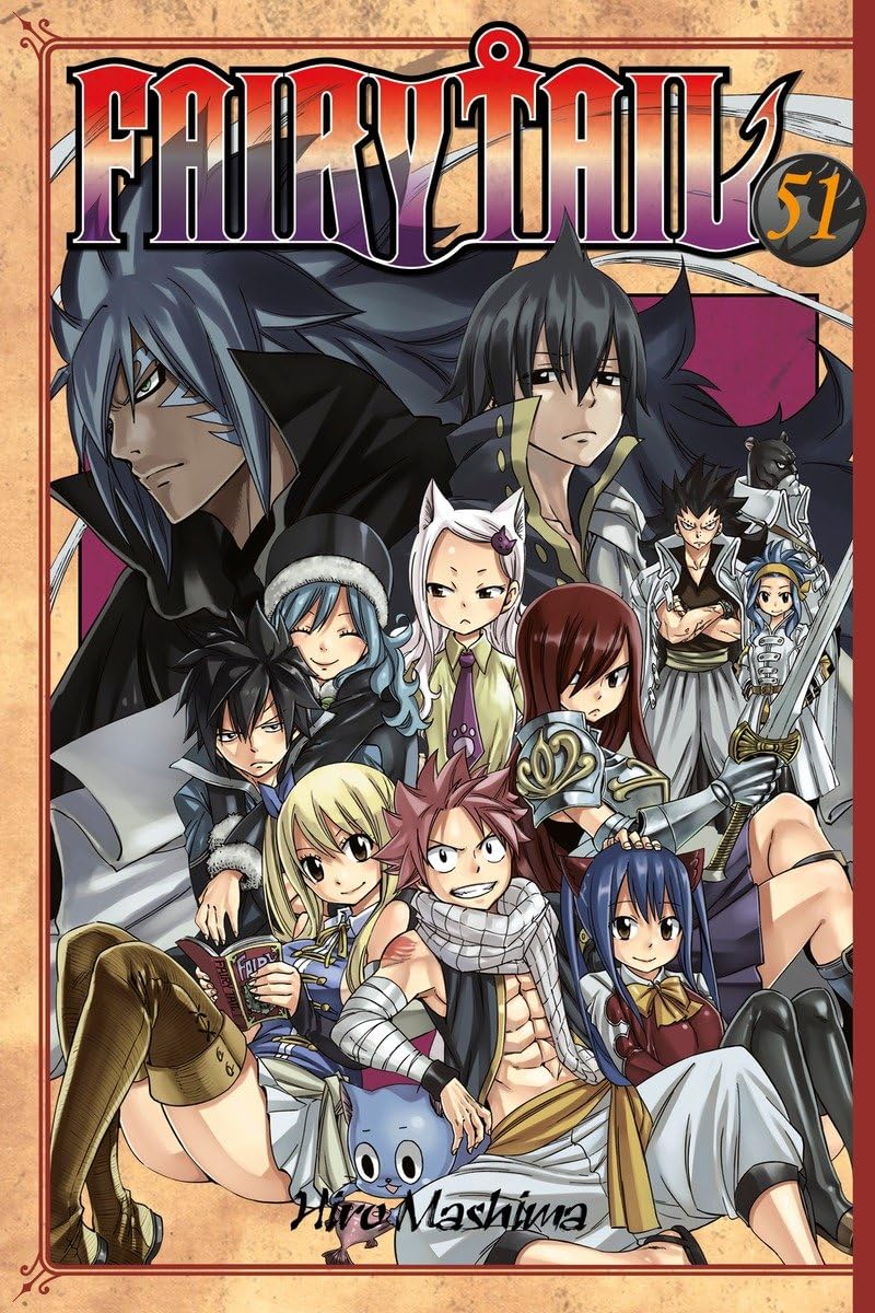 Cover image of the Manga Fairy Tail 51