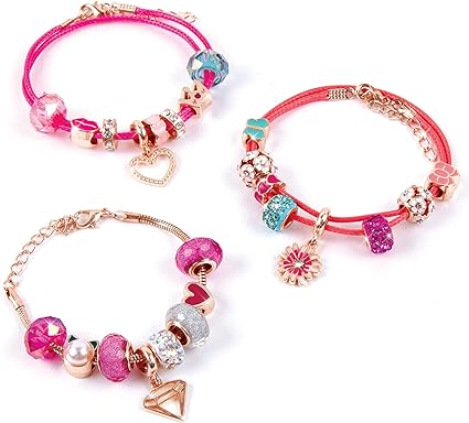 Make It Real Halo Charms Bracelets Think Pink