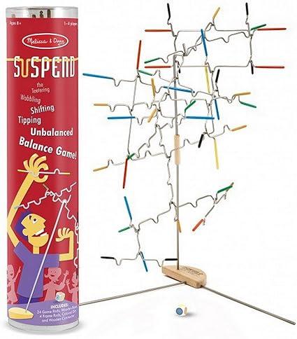Melissa & Doug Suspend Family Game (31 pcs) - Wire Balance Game, Family Game Night Activities, For Kids Ages 8+