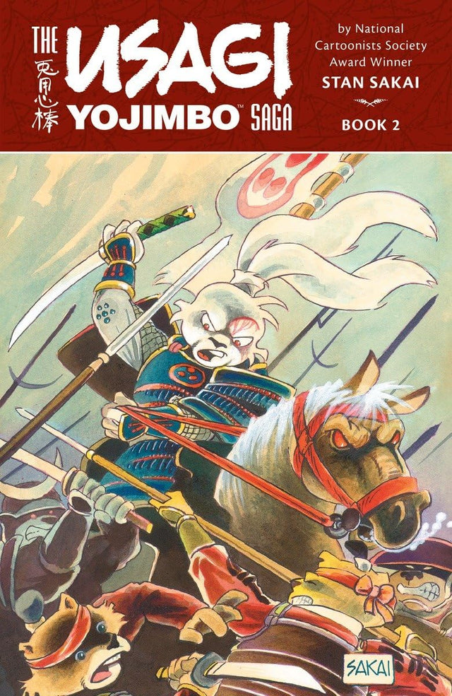 Cover image of Usagi Yojimbo Saga Volume 2