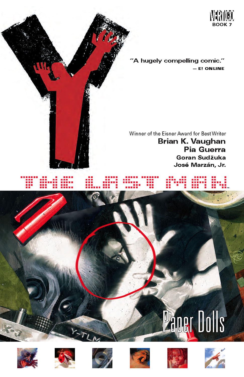 Cover image of Y: The Last Man Vol. 7: Paper Dolls