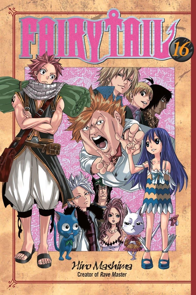 Cover image of the Manga Fairy Tail 16