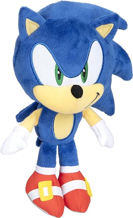 Sonic The Hedgehog Plush 9-Inch Modern Sonic Collectible Toy
