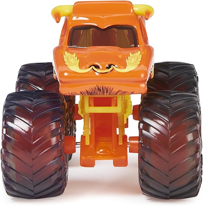 Monster Jam 2022 Spin Master 1:64 Diecast Truck with Bonus Accessory: See-Thru Crew El Toro Loco