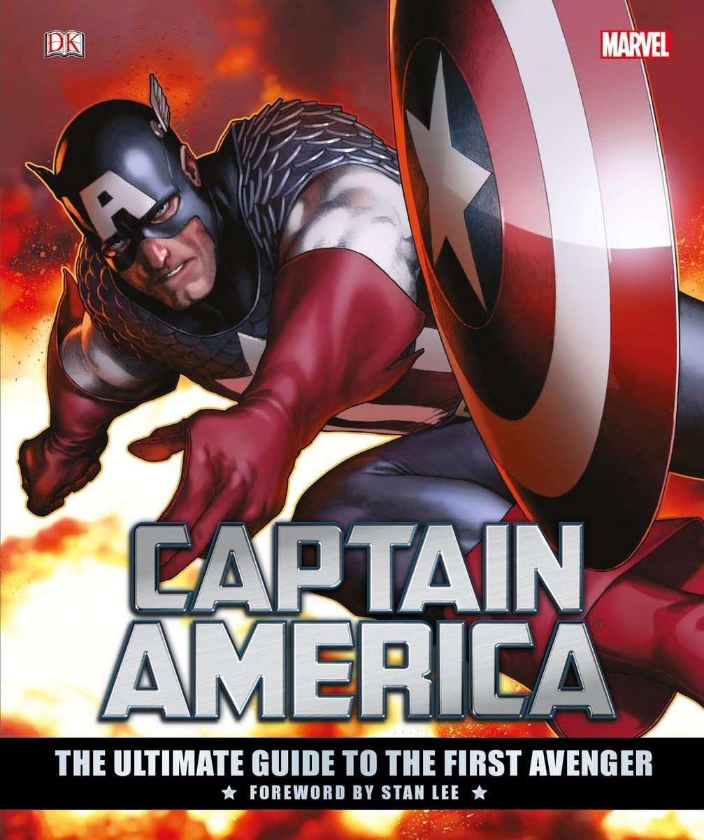 Cover image of Marvel's Captain America: The Ultimate Guide to the First Avenger (Hardcover)