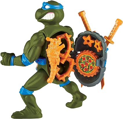 Teenage Mutant Ninja Turtles: 4” Original Classic Storage Shell Leonardo Basic Figure by Playmates Toys