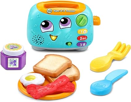 LeapFrog Yum-2-3 Toaster , Teal