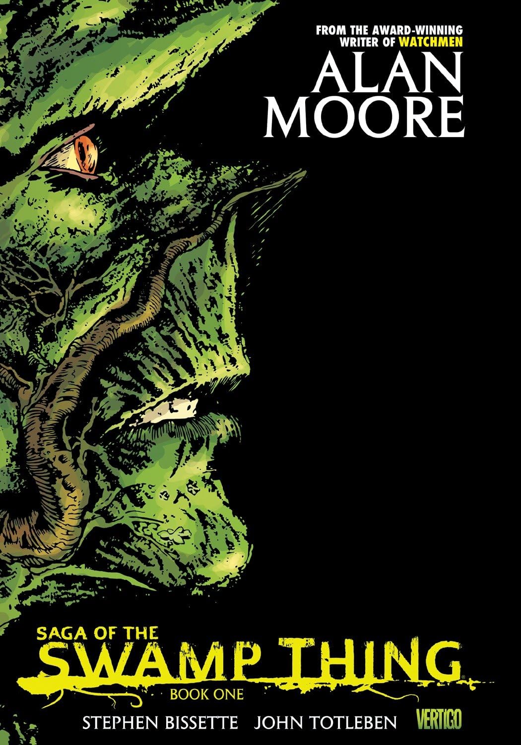 Cover image of Saga of the Swamp Thing Book One