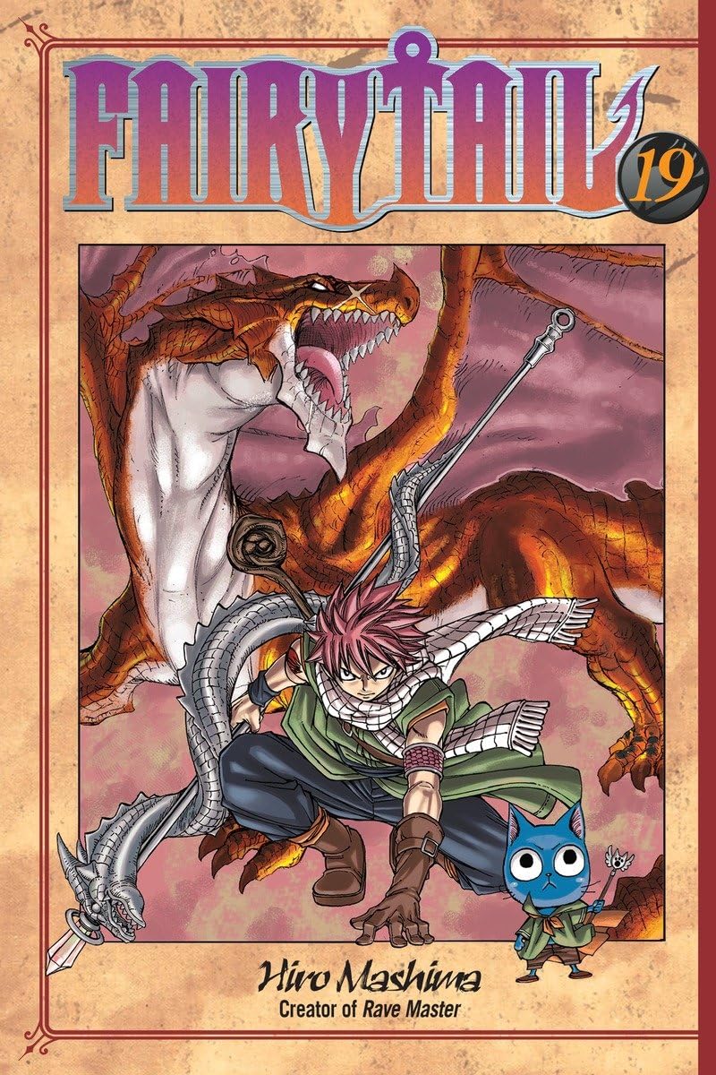 Cover image of the Manga Fairy Tail 19