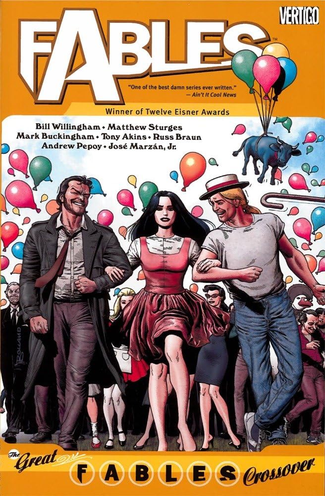Cover image of Fables Vol. 13: The Great Fables Crossover