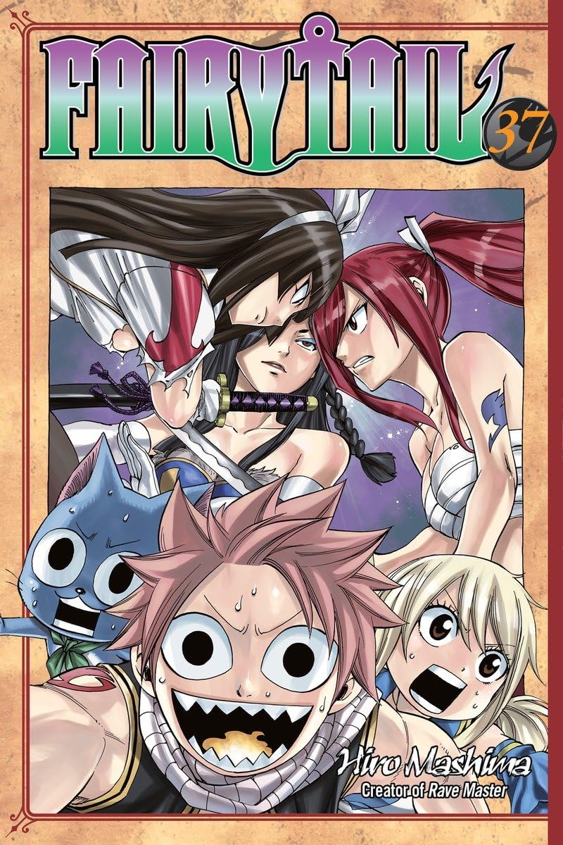 Cover image of the Manga Fairy Tail 37