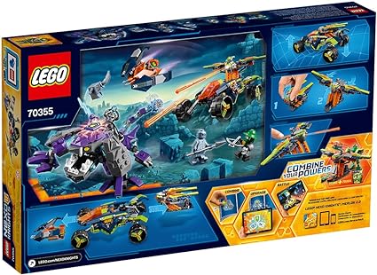 LEGO Nexo Knights Aaron's Rock Climber #70355 Building Kit (598 Piece)