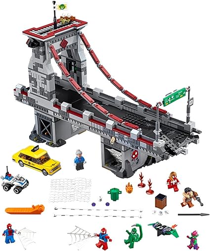 LEGO Marvel Super Heroes Spider-Man: Web Warriors Ultimate Bridge 76057 Spiderman Toy