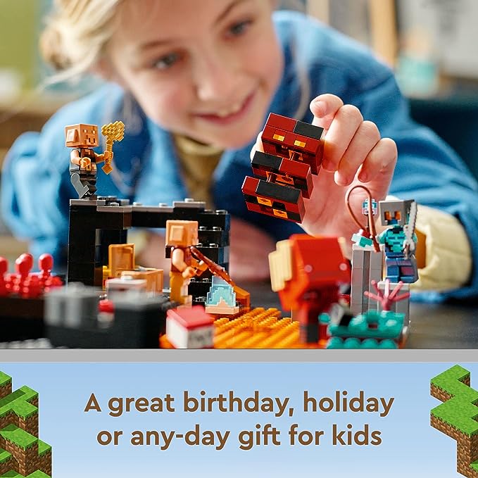 LEGO Minecraft The Nether Bastion Set, #21185