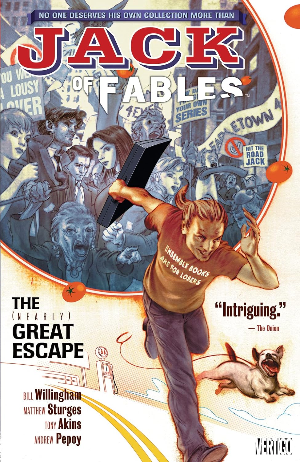 Cover image of Jack of Fables Vol. 1: The (Nearly) Great Escape