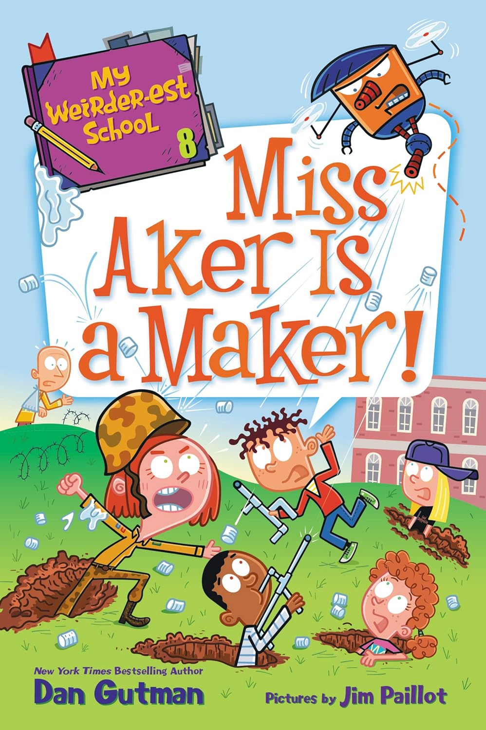 Cover image of My Weirder-est School #8: Miss Aker Is a Maker!