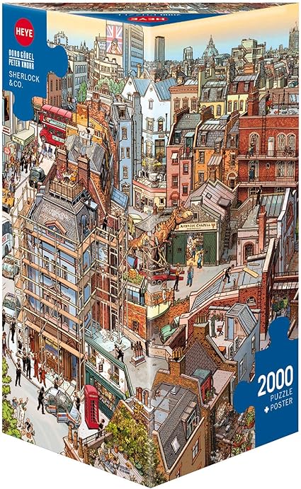 Heye Puzzles 2000 Sherlock & CO.
