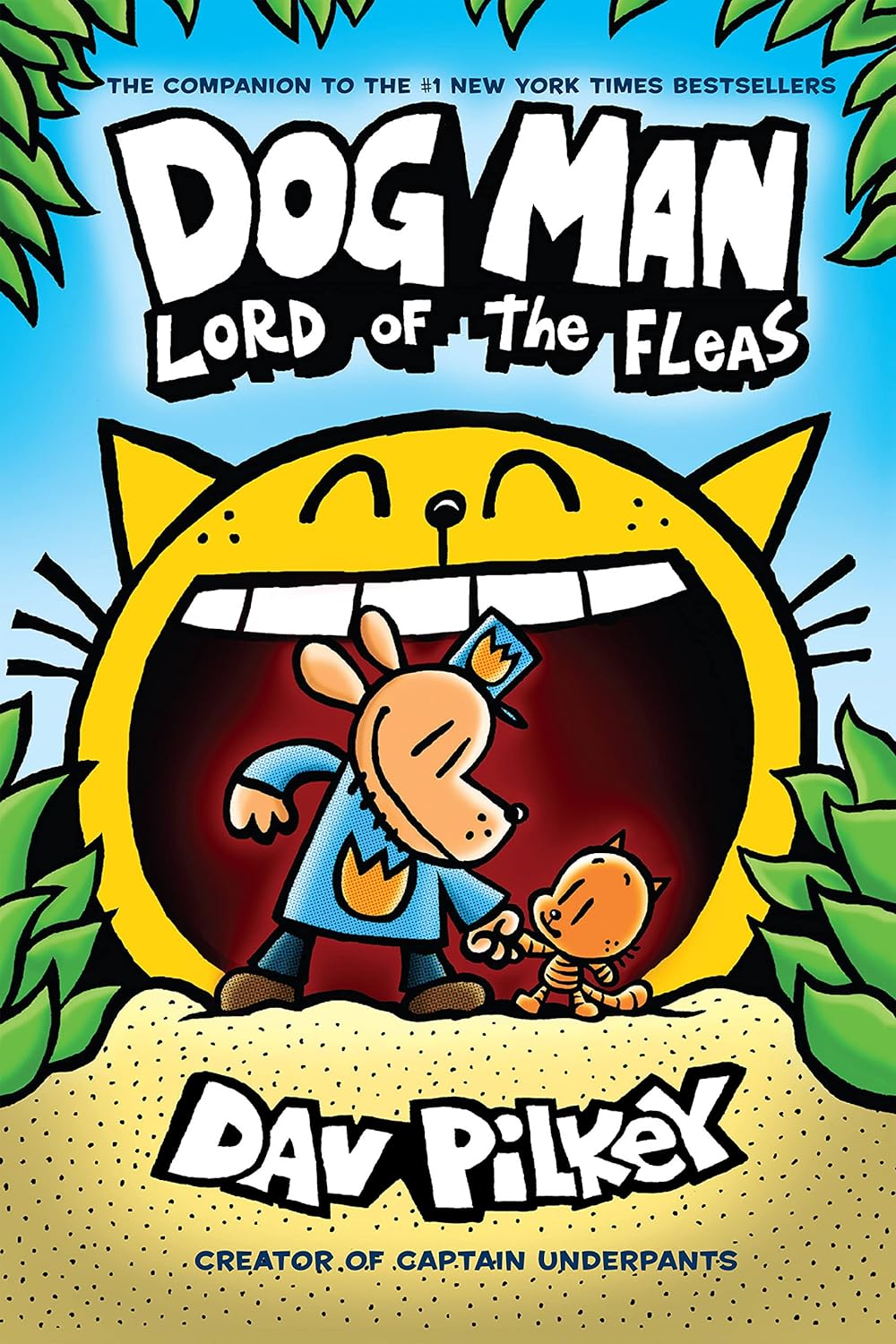 Cover image of the Manga Dog-Man-Lord-of-the-Fleas-A-Graphic-Novel-Dog-Man-5