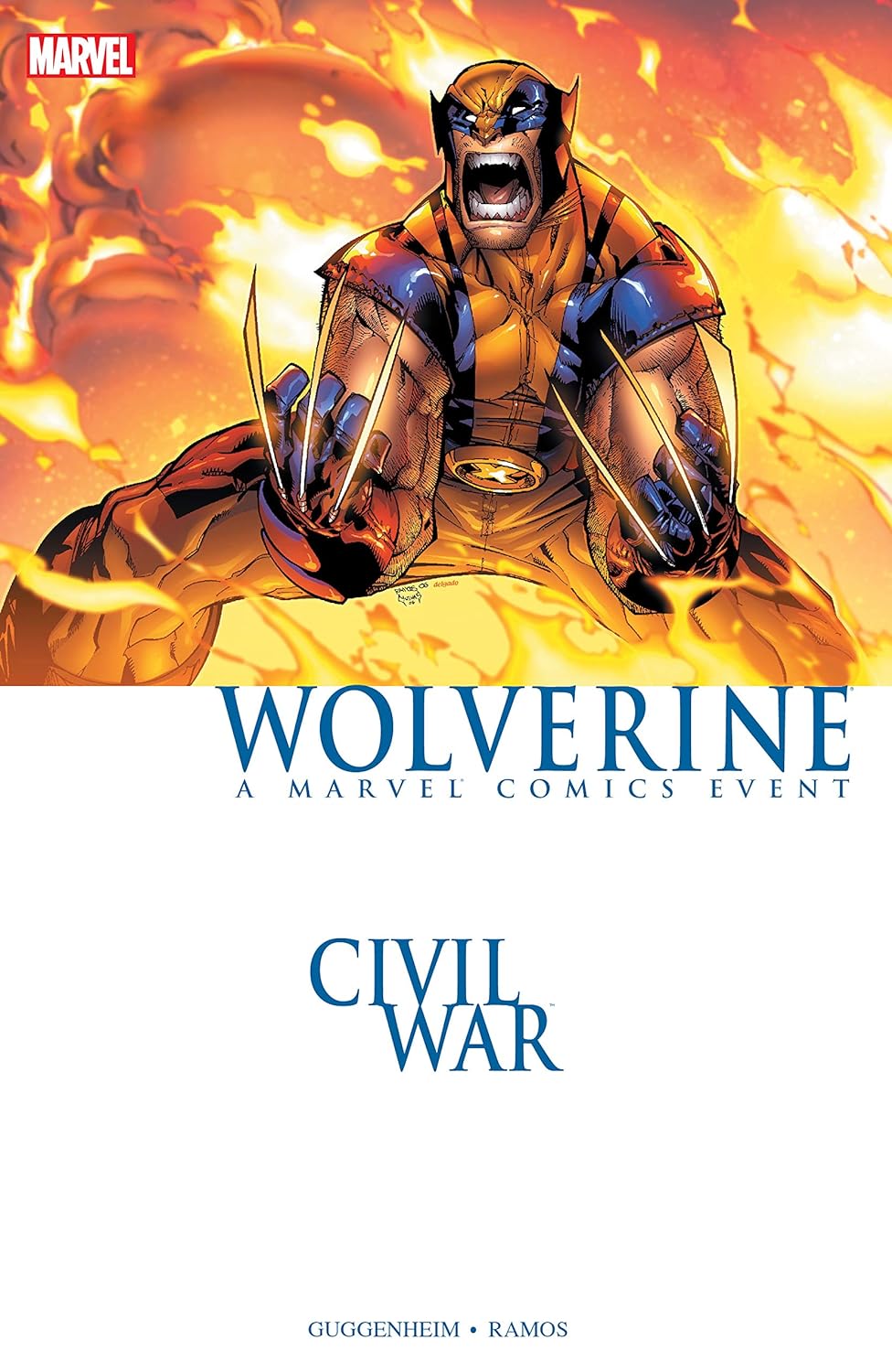 Cover image of Civil War: Wolverine