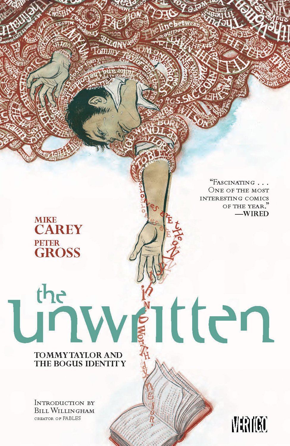 Cover image of the Manga The-Unwritten-Vol-1-Tommy-Taylor-and-the-Bogus-Identity