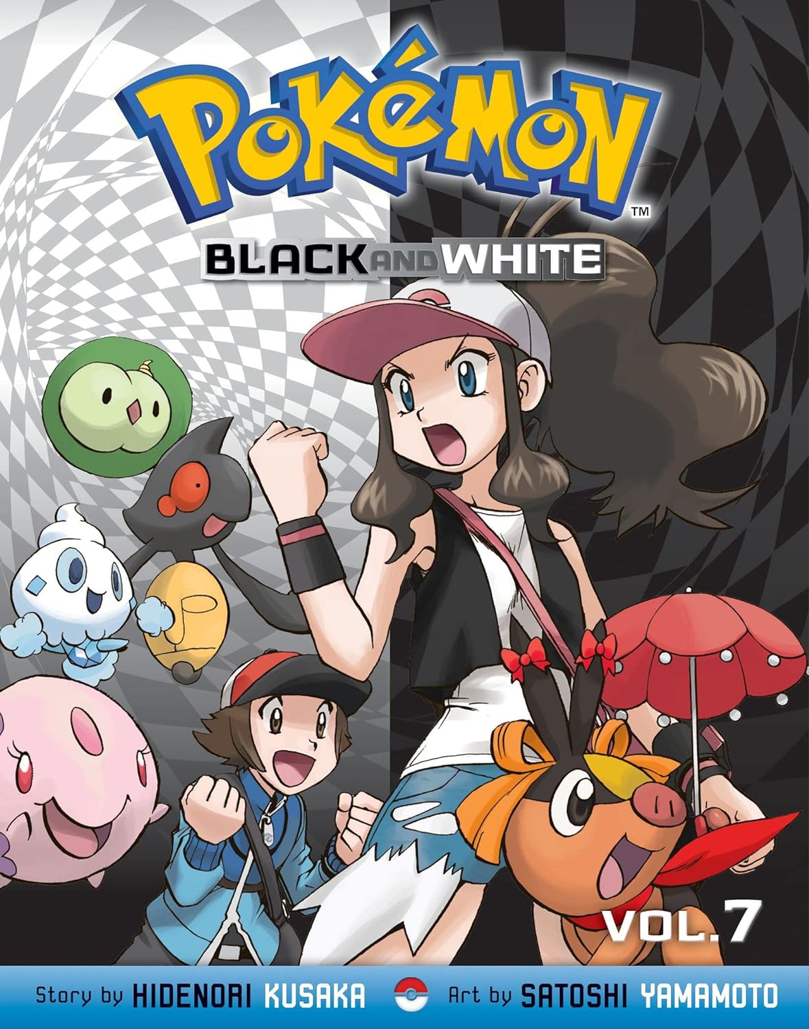 Cover image of the Manga Pokémon-Black-and-White-Vol-7