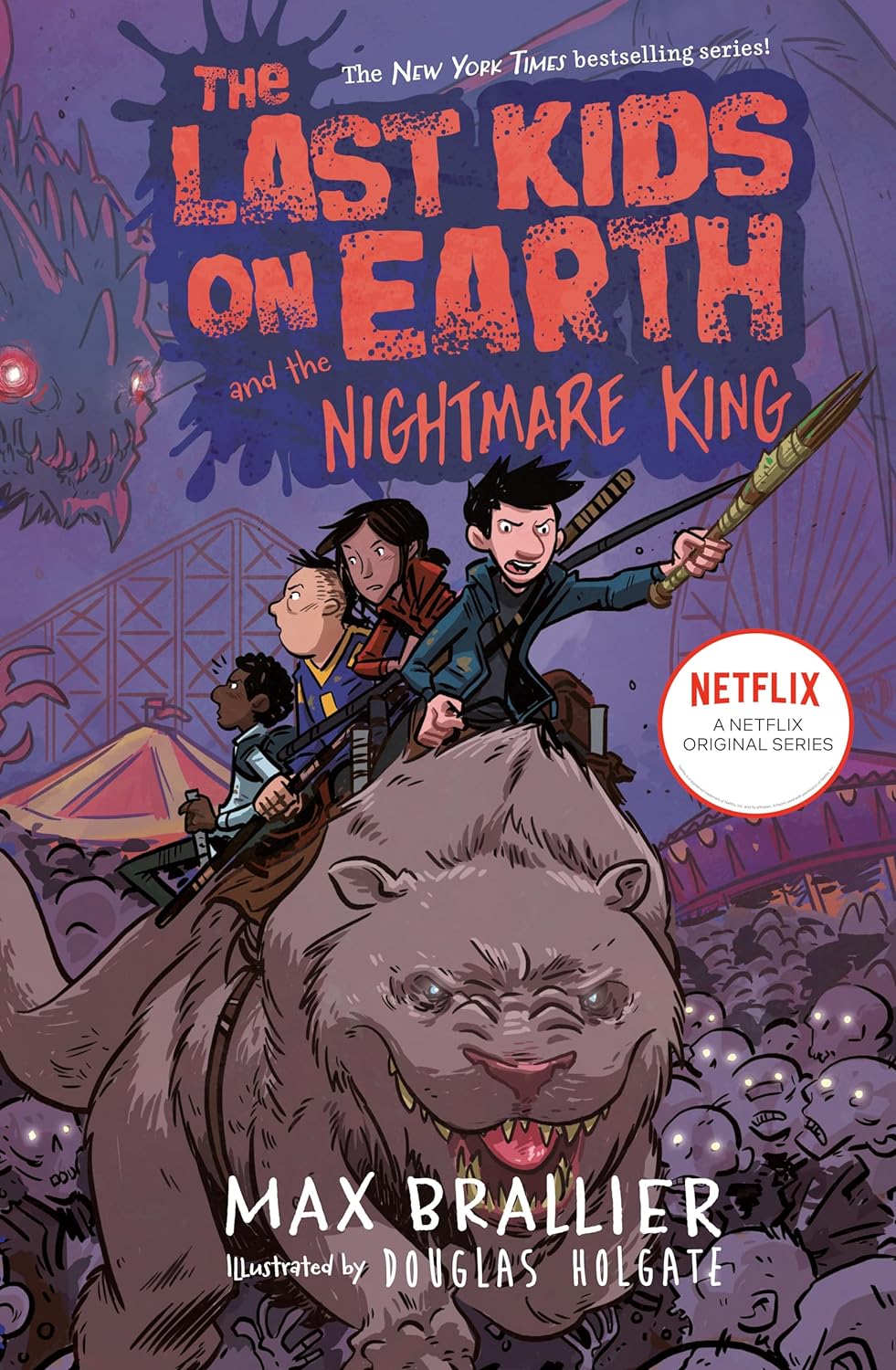 Cover image of The Last Kids On Earth And The Nightmare King, Book 3 (Hardcover)