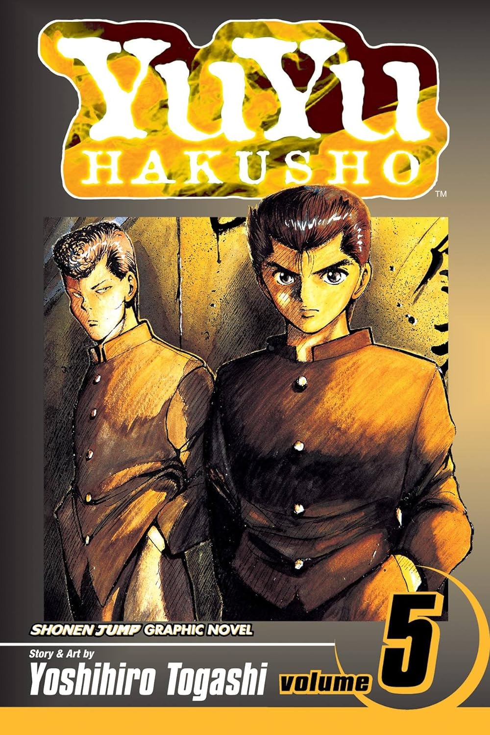 Cover image of the Manga Yuyu-Hakusho-Vol-5