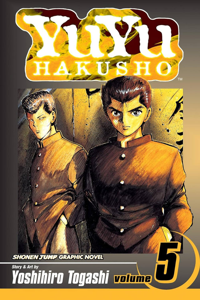Cover image of the Manga Yuyu-Hakusho-Vol-5