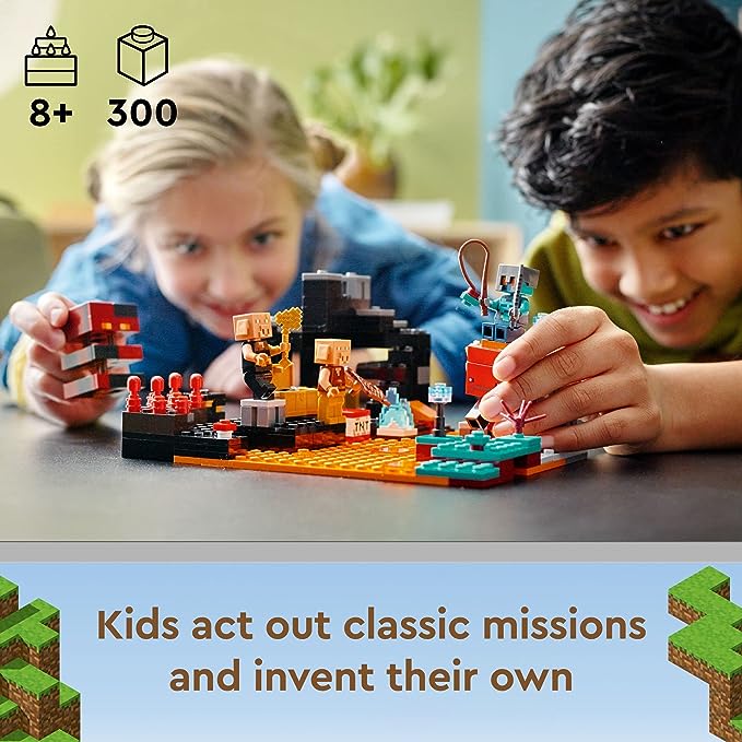 LEGO Minecraft The Nether Bastion Set, #21185