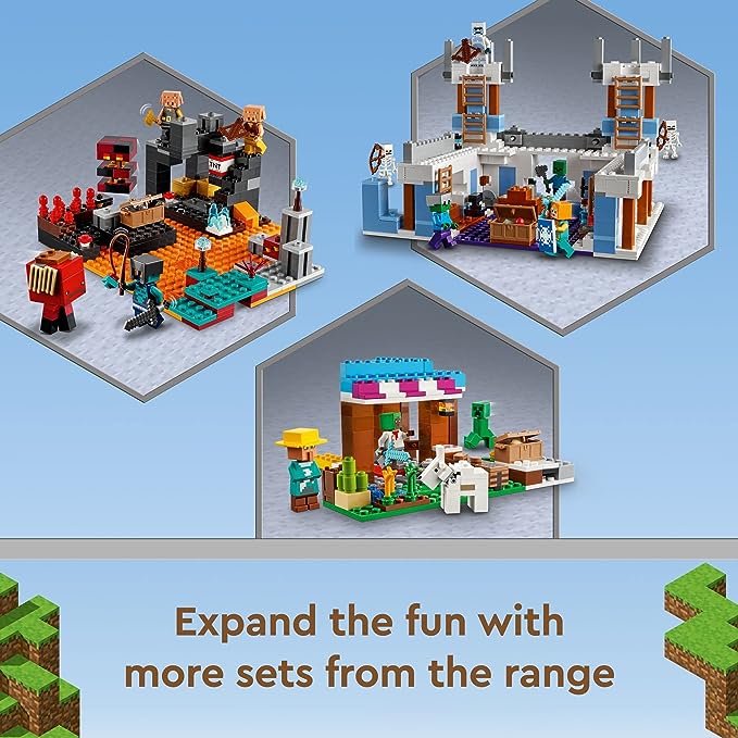 LEGO Minecraft The Nether Bastion Set, #21185