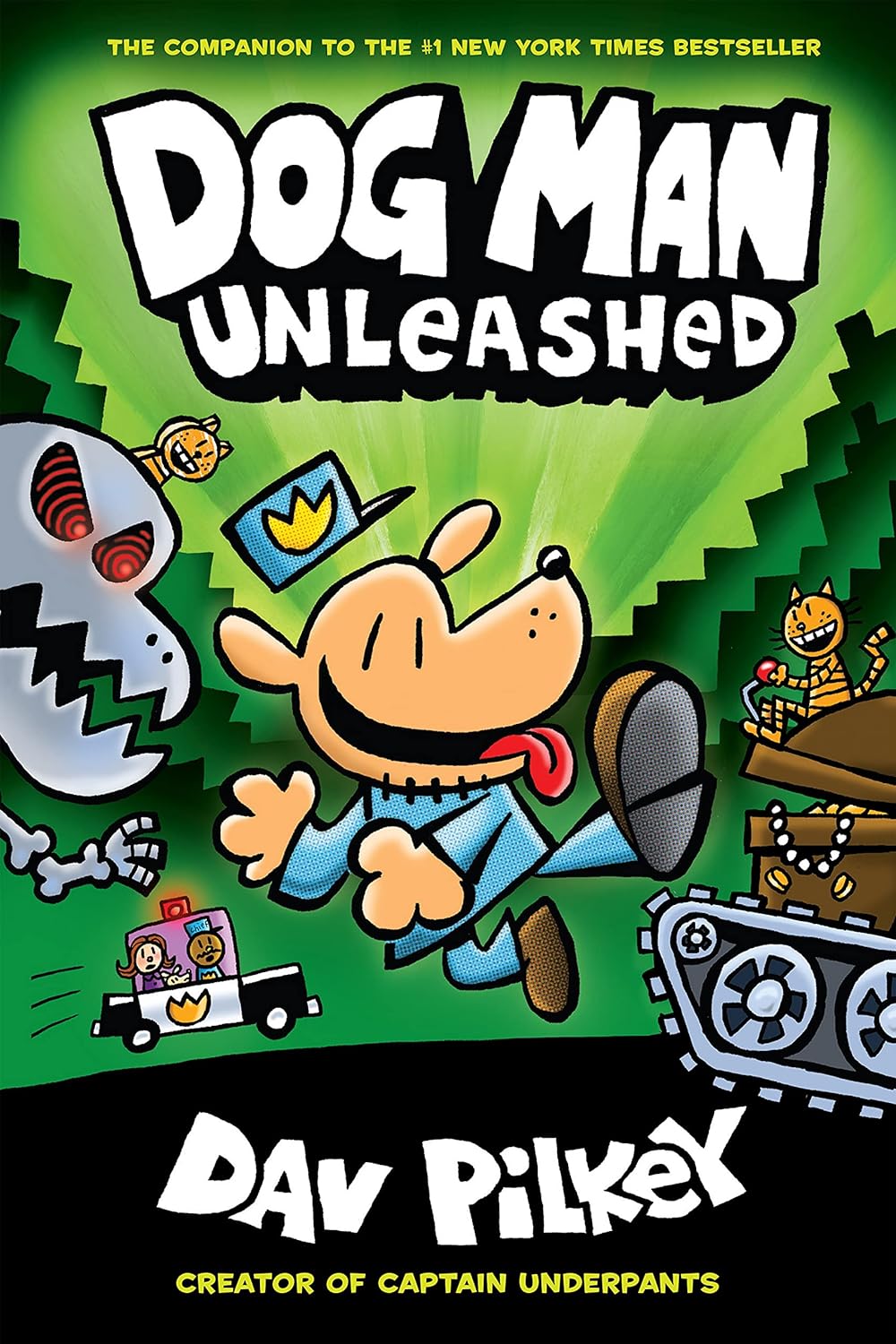 Cover image of the Manga Dog-Man-Unleashed-A-Graphic-Novel-Dog-Man-2