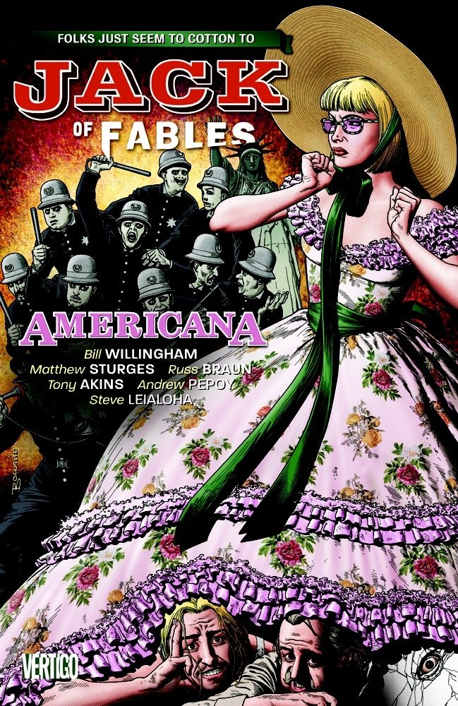 Cover image of Jack of Fables Vol. 4: Americana