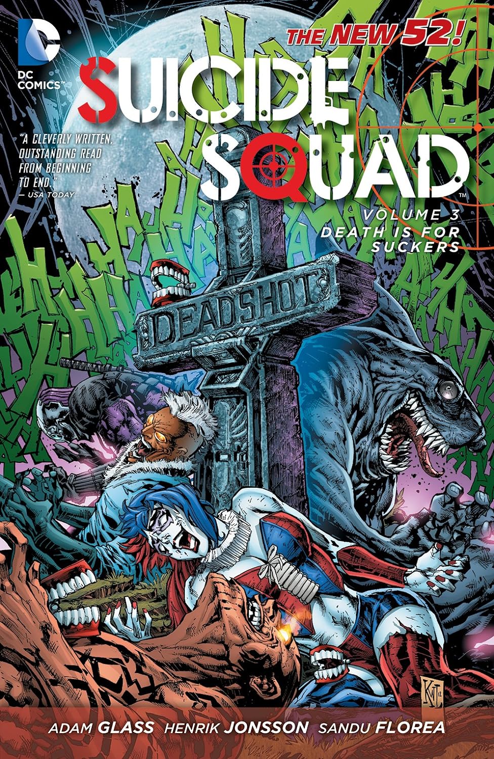 Cover image of Suicide Squad Vol. 3: Death is for Suckers (The New 52)