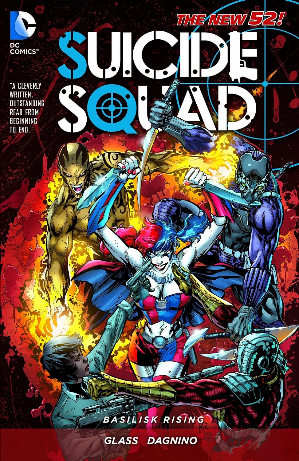 Cover image of Suicide Squad Vol. 2: Basilisk Rising (The New 52)