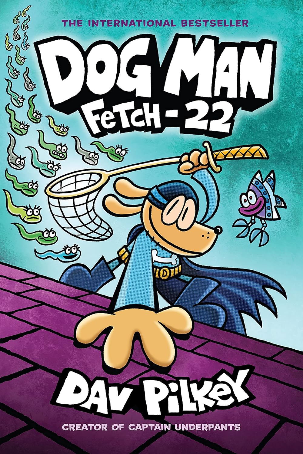 Cover image of the Manga Dog-Man-Fetch-22-A-Graphic-Novel-Dog-Man-8