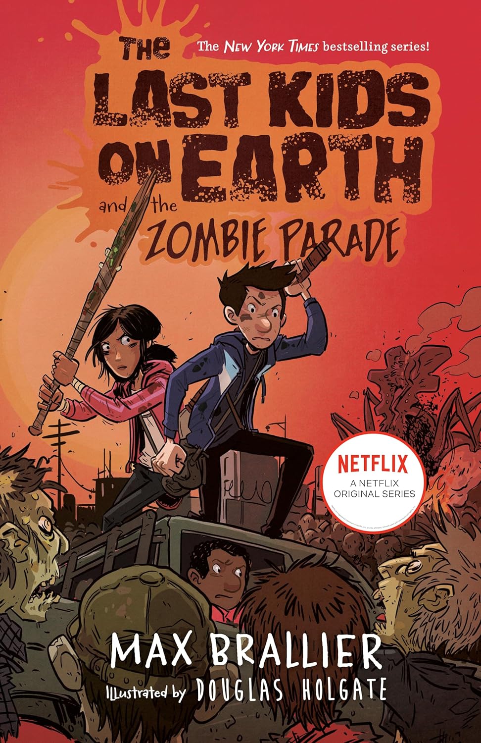 Cover image of The Last Kids On Earth And The Zombie Parade (Hardcover)