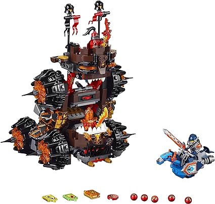 LEGO Nexo Knights General Magmar's Siege Machine of Doom Building Kit (516 Piece) #70321