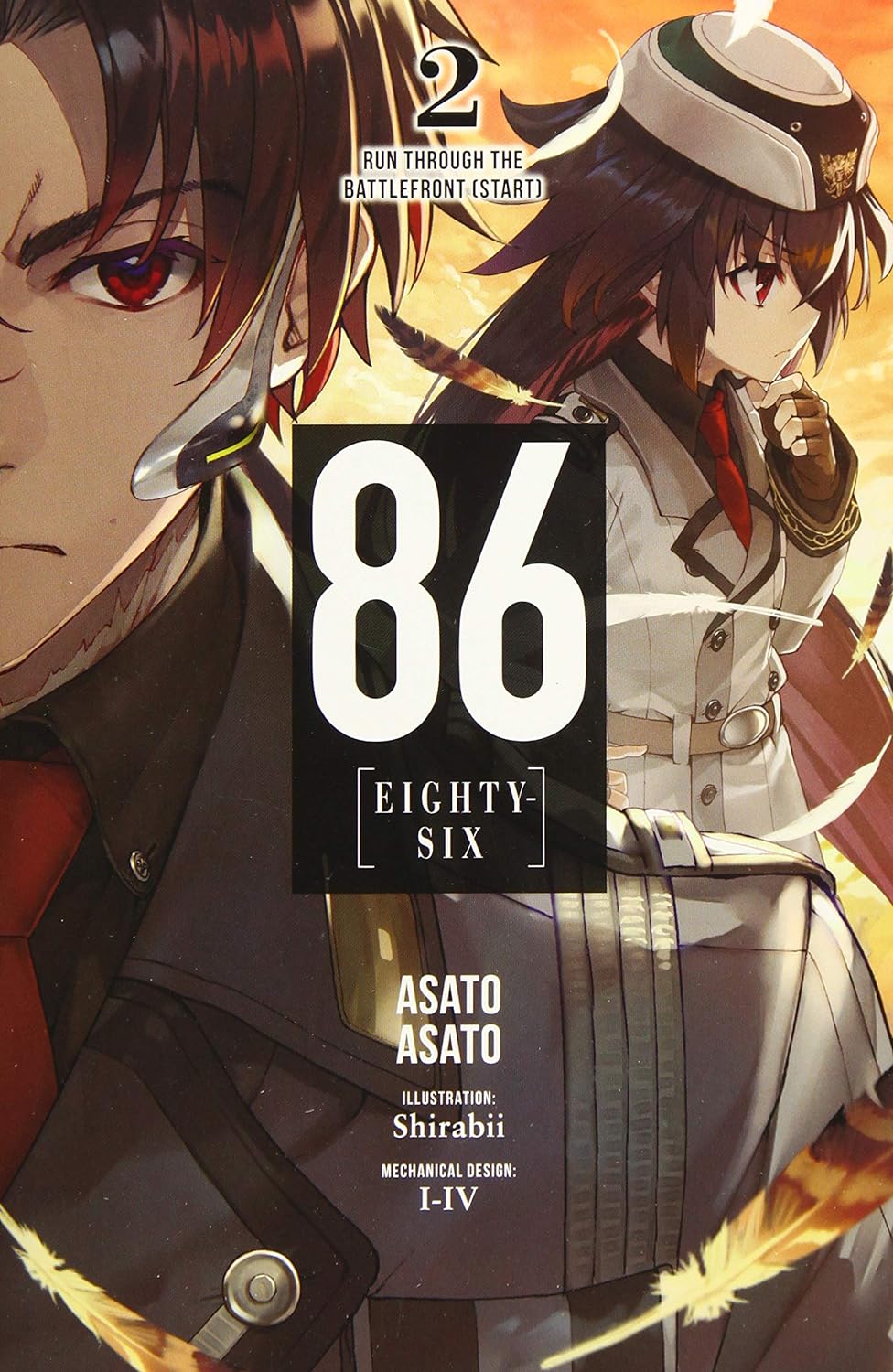 Cover image of Eighty six, Vol. 2: Run Through the Battlefront (Start)
