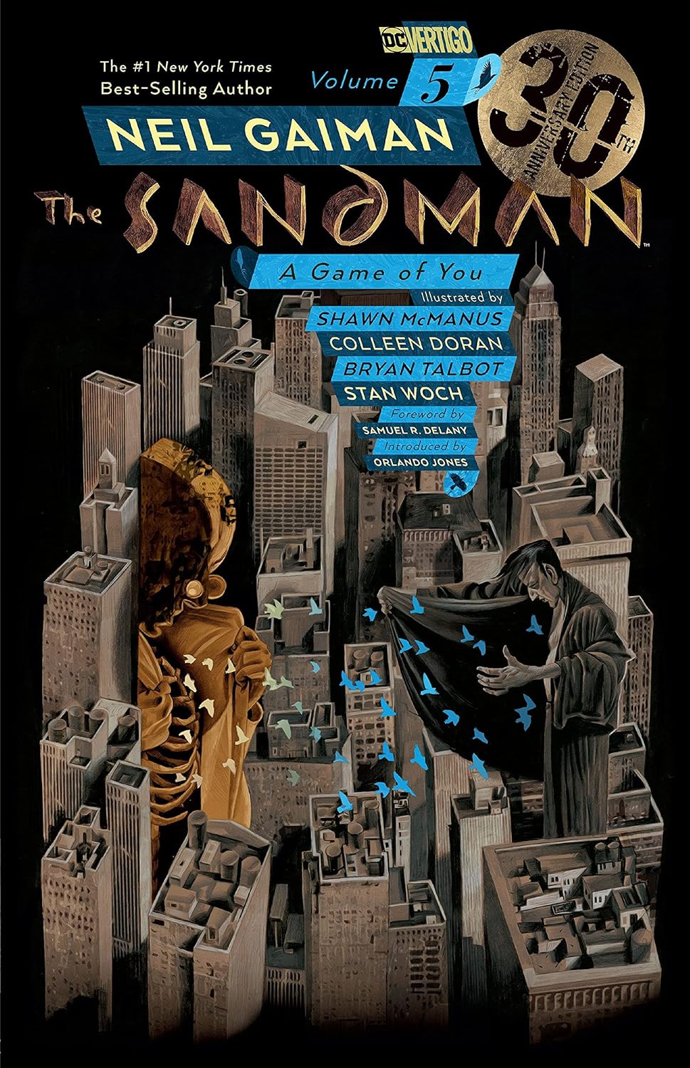 Cover image of the Manga The-Sandman-Vol-5-A-Game-of-You-30th-Anniversary-Edition