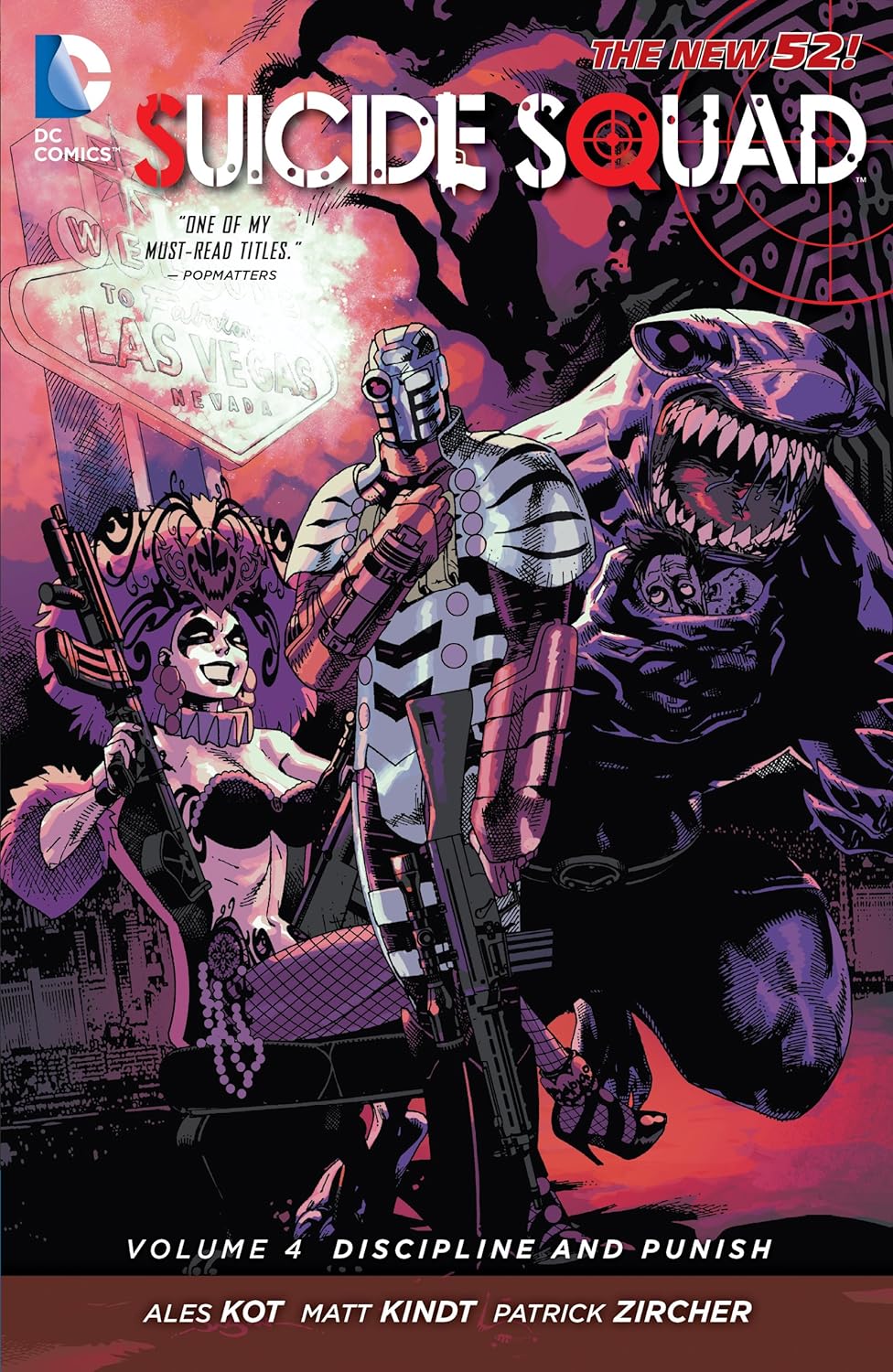 Cover image of Suicide Squad Vol. 4: Discipline and Punish (The New 52)