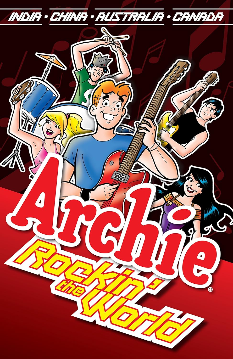Cover image of Archie: Rockin' the World (Archie & Friends All-Stars)