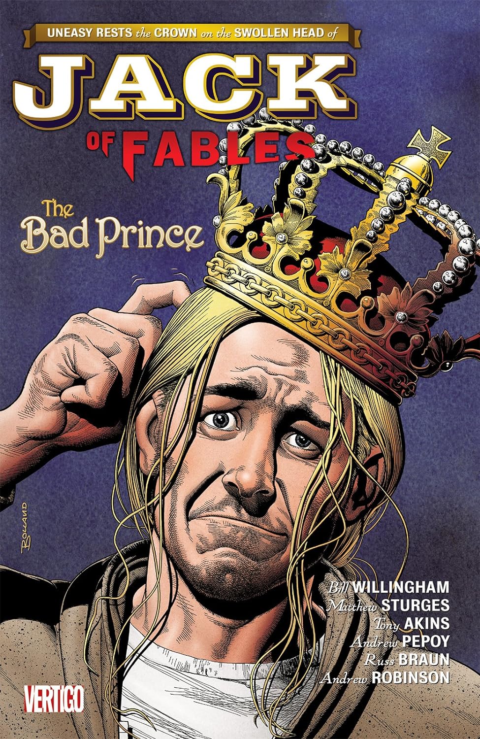 Cover image of Jack of Fables, Vol. 3: The Bad Prince