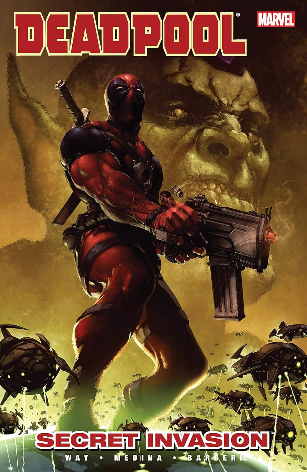 Cover image of Deadpool Vol. 1: Secret Invasion