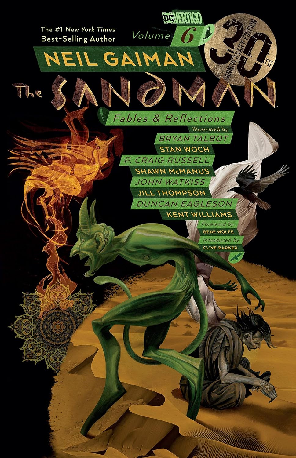 Cover image of the Manga The-Sandman-Vol-6-Fables-&-Reflections-30th-Anniversary-Edition